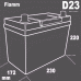Fiamm Black Titanium D23 60 7905180 (6 CT-60) 60Ah-540Aen R+ – фото 3